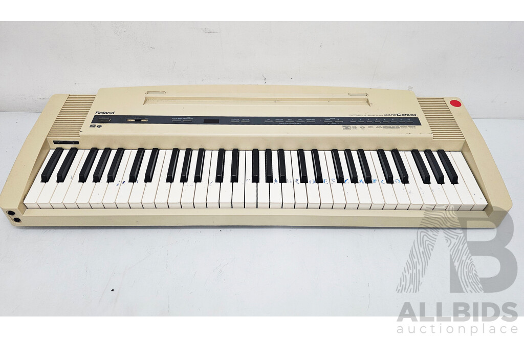 Roland (SL-50IV) Multitimbral SoundCanvas Keyboard