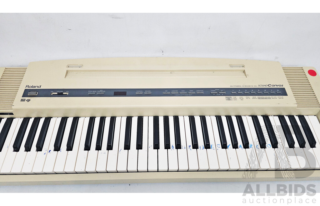 Roland (SL-50IV) Multitimbral SoundCanvas Keyboard