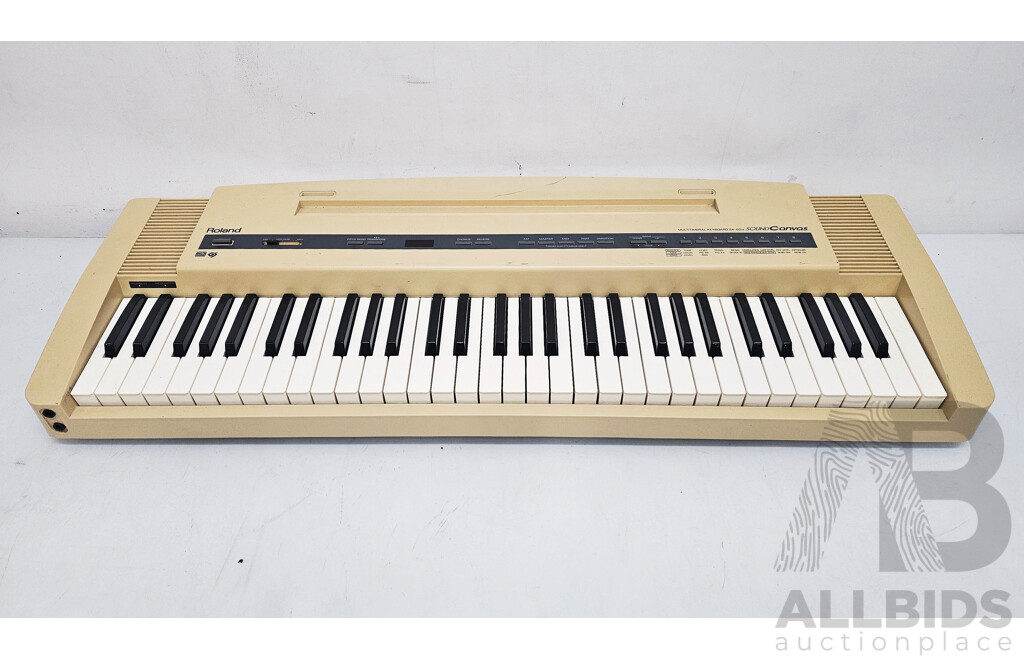 Roland (SL-50IV) Multitimbral SoundCanvas Keyboard