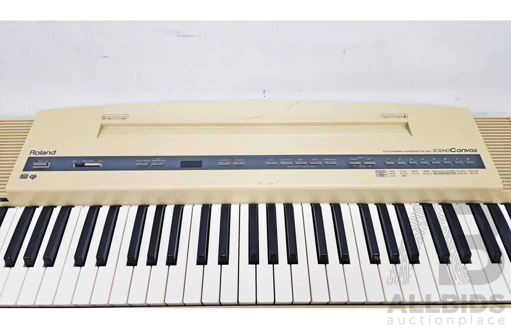 Roland (SL-50IV) Multitimbral SoundCanvas Keyboard