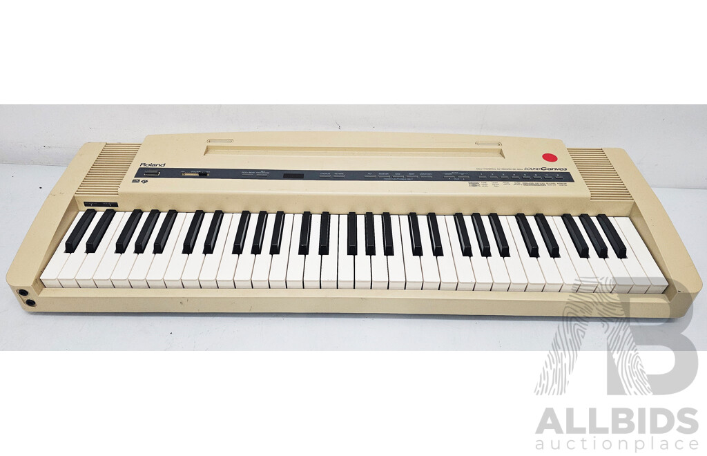 Roland (SL-50IV) Multitimbral SoundCanvas Keyboard