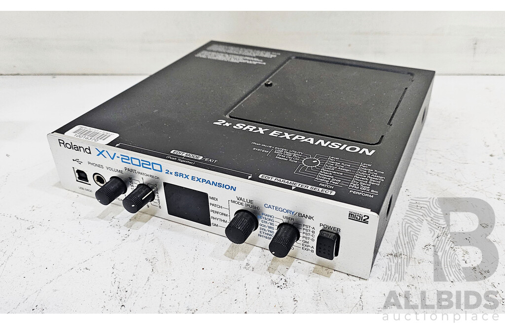 Roland (XV-2020)  2x SRX Expansion