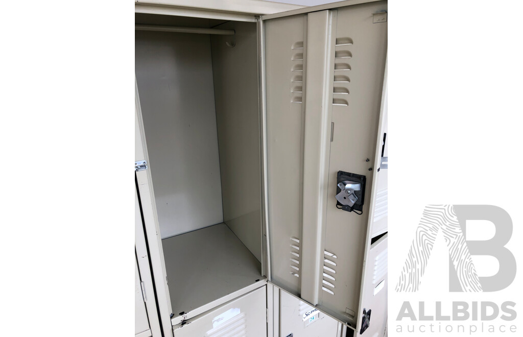 Bay of Four Personal Lockers