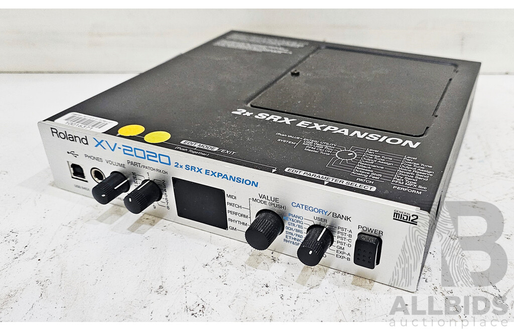 Roland (XV-2020)  2x SRX Expansion