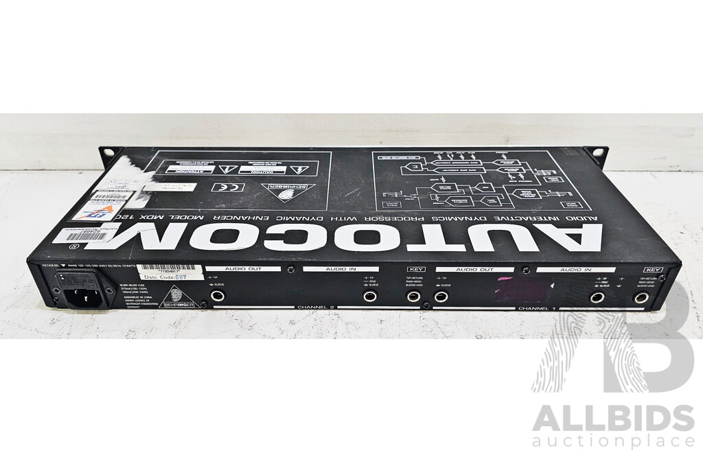 Autocom (MDX1200) Audio Interactive Dynamics Processor with Enhancer