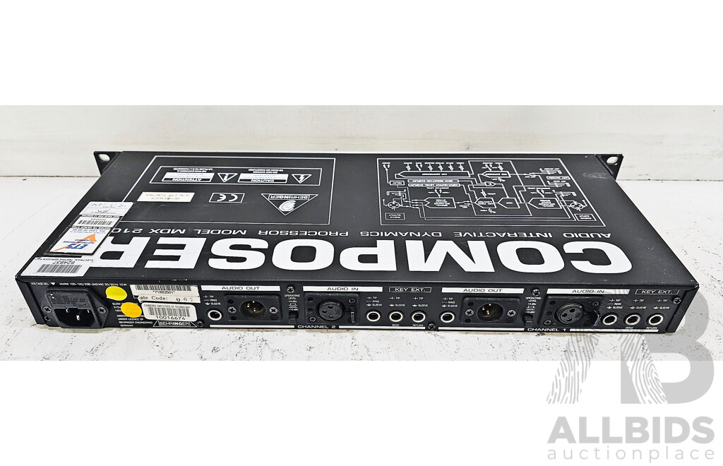 Autocom (MDX2100) Audio Interactive Dynamics Processor