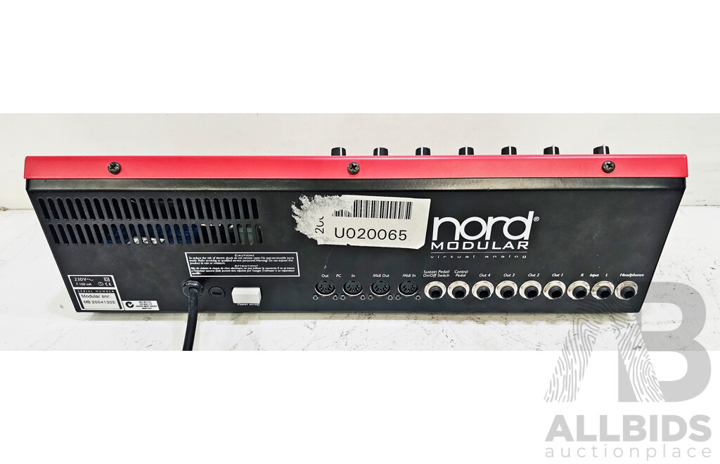 Nord Modular Virtual Analog Synthesizer