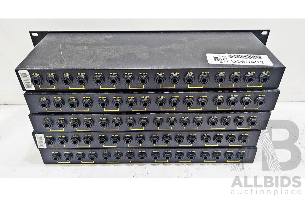 EBTECH 8-Channel Line Level Shifter - Lot of Five