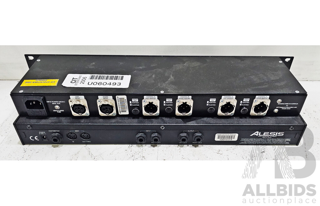 Alesis Midiverb 4 Advanced 18 Bit Fully Integrated Extended Range Signal Processing
