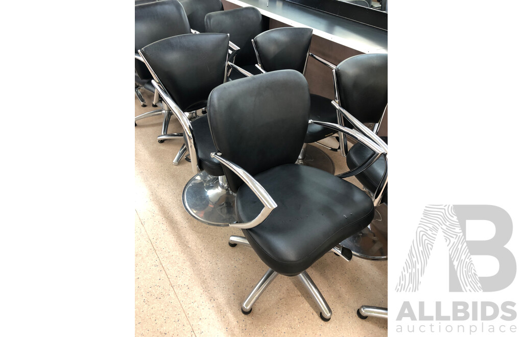 Gaslift Salon Chairs - Lot of 11