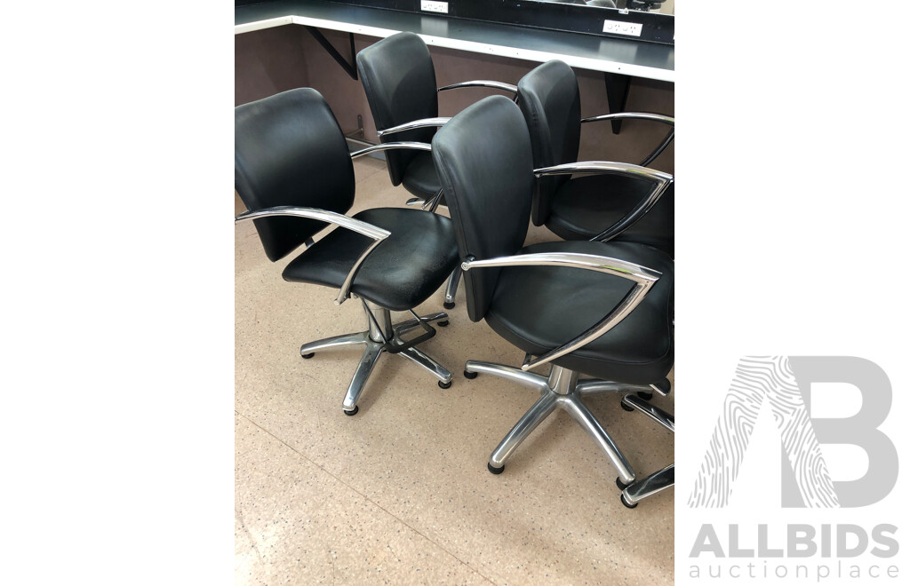Gaslift Salon Chairs - Lot of 11