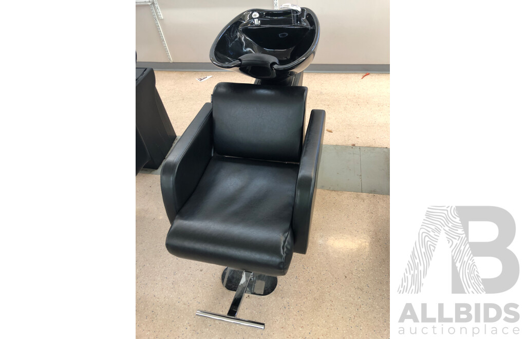 Comfortel Hair Dressers Shampoo Basin and Reclining Backrest Chair