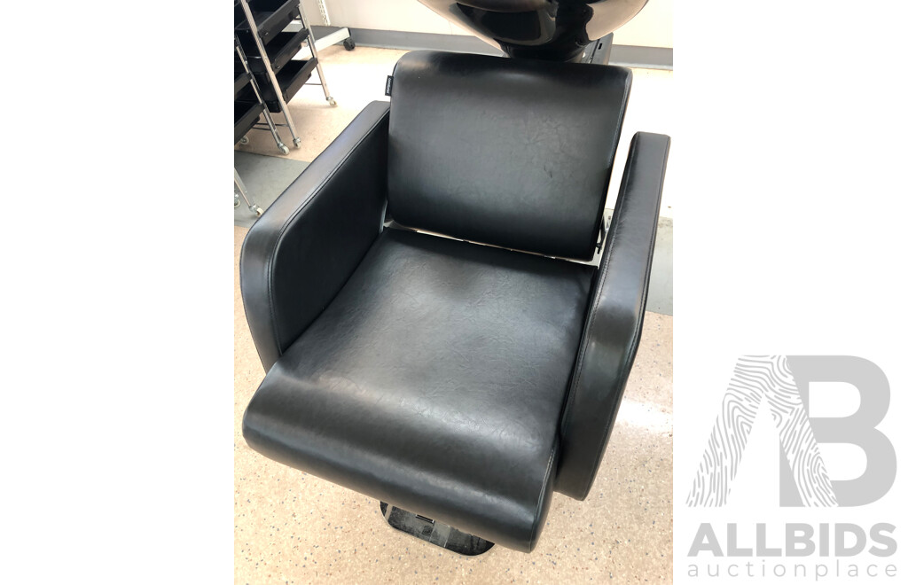 Comfortel Hair Dressers Shampoo Basin and Reclining Backrest Chair