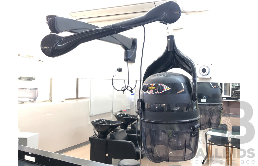 Ceriotti Equator 3000 Hooded Hair Dryer - Wall Mounted