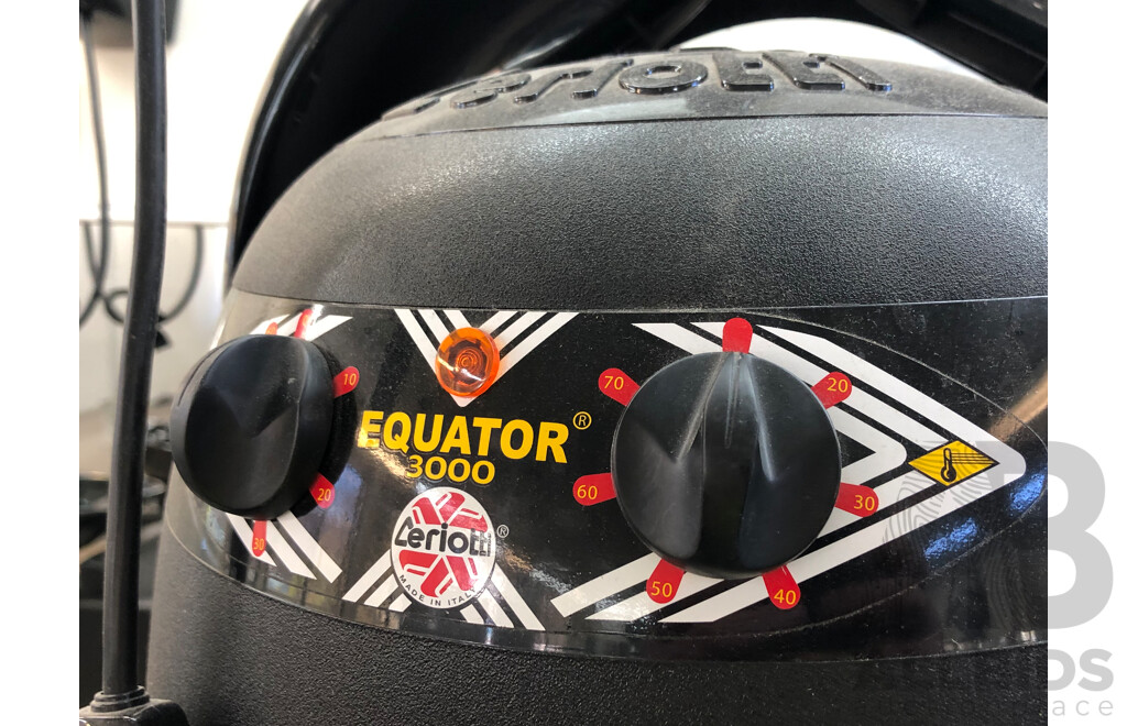 Ceriotti Equator 3000 Hooded Hair Dryer - Wall Mounted