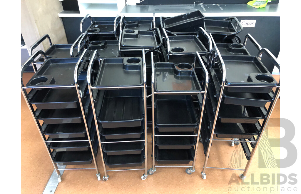 Equipment Trolleys - Lot of 13