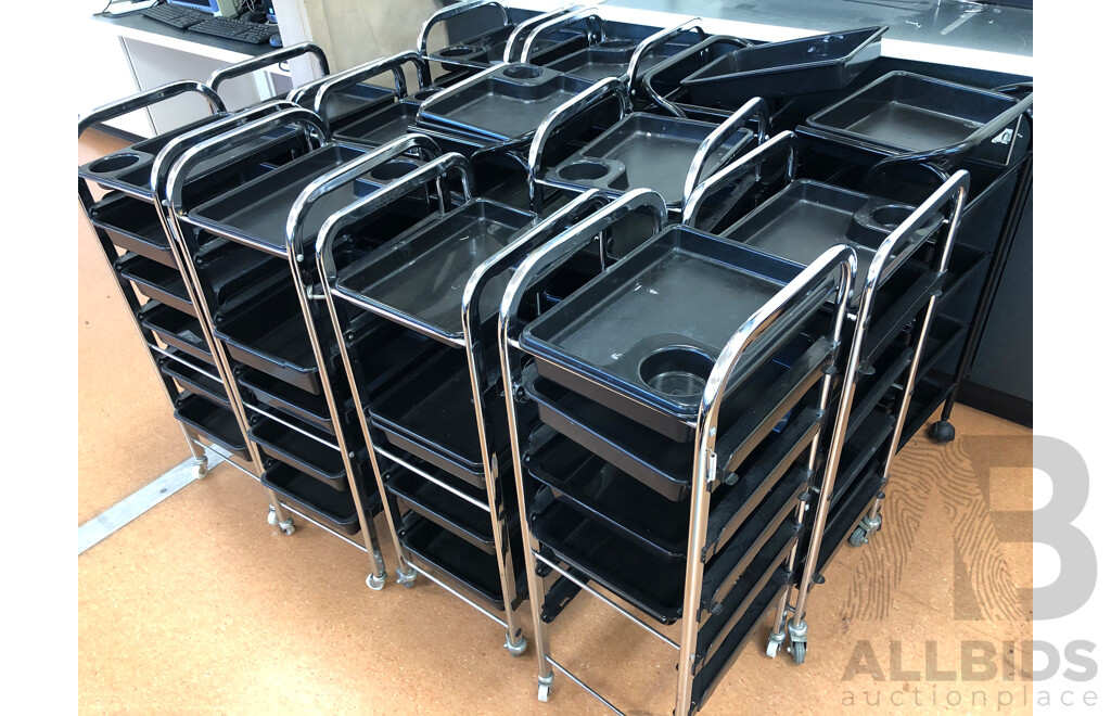 Equipment Trolleys - Lot of 13