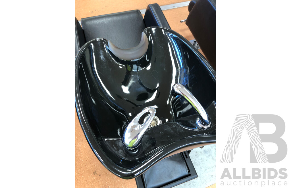 Comfortel Hair Dressers Shampoo Basin and Reclining Backrest Chair