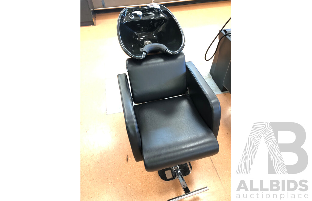Comfortel Hair Dressers Shampoo Basin and Reclining Backrest Chair