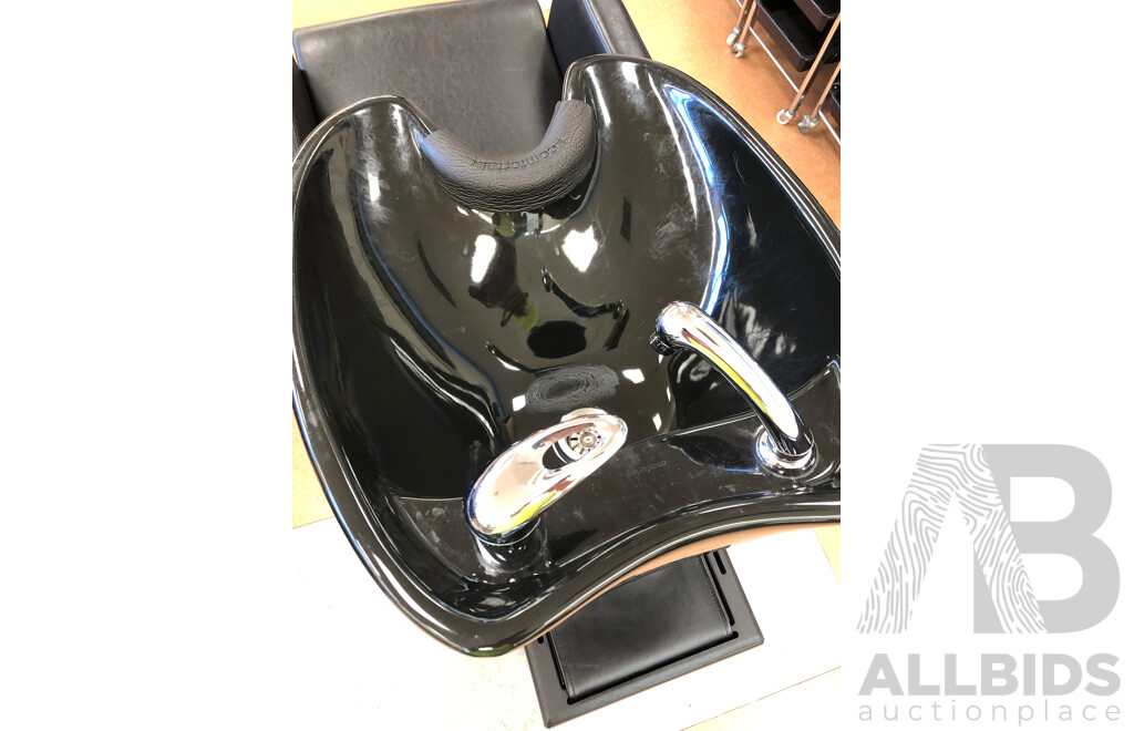 Comfortel Hair Dressers Shampoo Basin and Reclining Backrest Chair