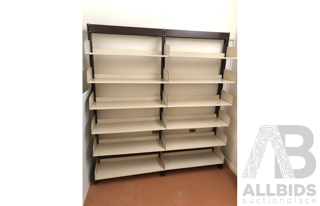 Five Bays of Library Shelving