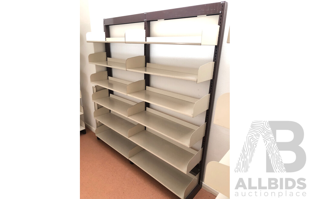 Five Bays of Library Shelving