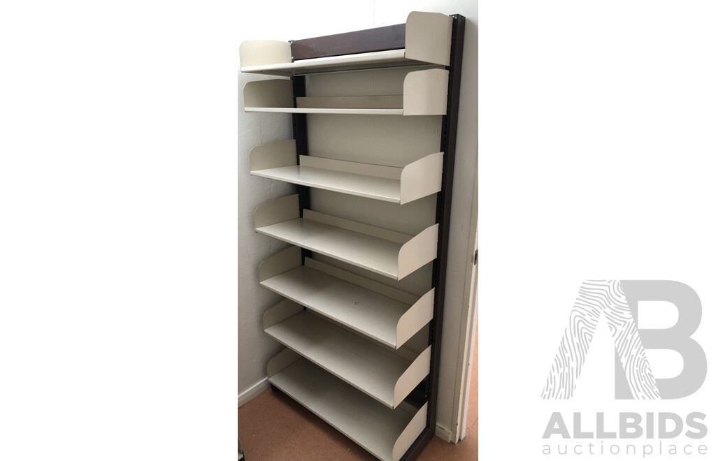 Five Bays of Library Shelving