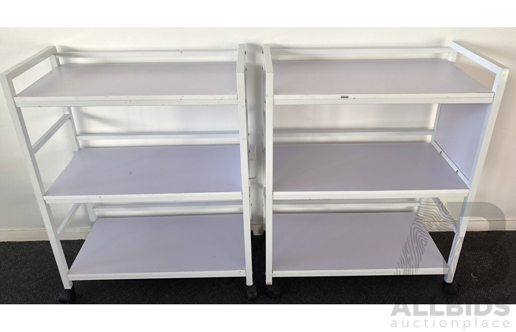 Equipment Trolleys - Lot of Two