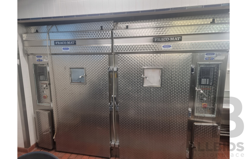 Fraco-Mat Commercial Smoking Cabinet's - ORP $450,000