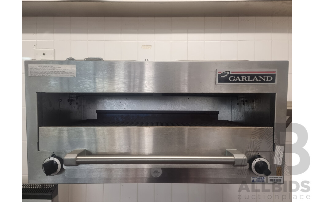 Garland Commercial Gas Salamander with Roller Pull Out Drawer