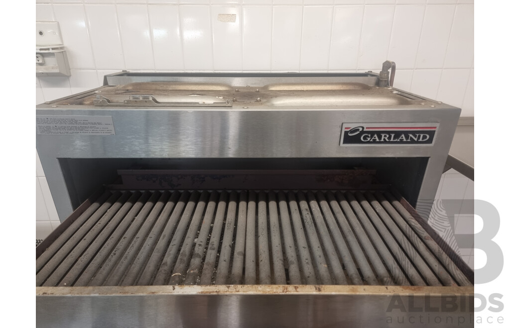 Garland Commercial Gas Salamander with Roller Pull Out Drawer