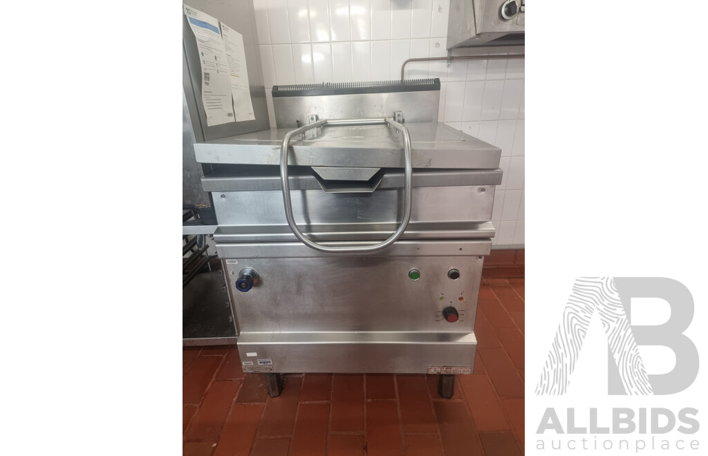 Angelo Po Commercial Electric Stainless Steel Brat Pan