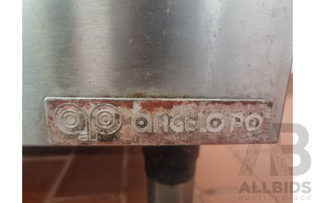 Angelo Po Commercial Electric Stainless Steel Brat Pan