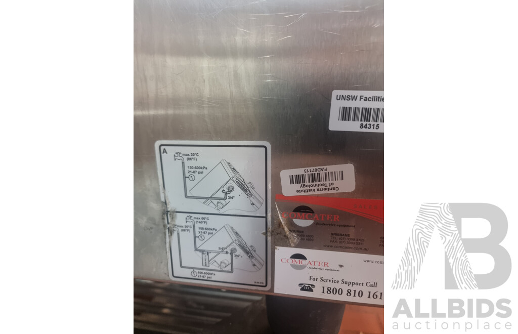 Rational SCC101 Combi Oven with 12 Slot Cooling Rack Stand