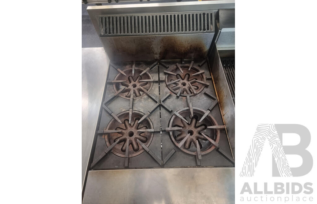 Garland Commercial 4 Burner Gas Hot Plate