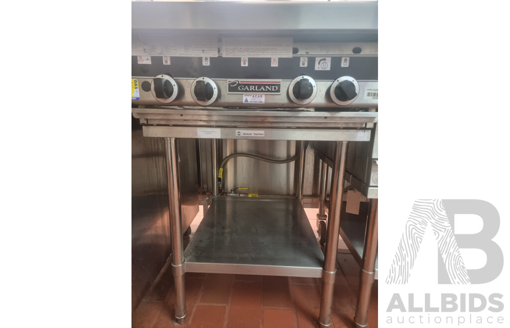 Garland Commercial 4 Burner Gas Hot Plate