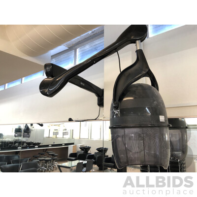 Ceriotti Equator 3000 Hooded Hair Dryer - Wall Mounted