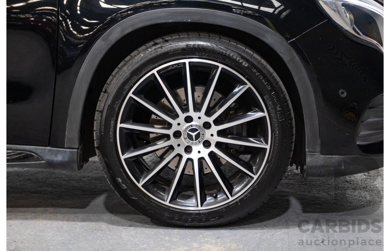 1/2018 Mercedes Benz GLA 250 White Art Edition 4matic (AWD) X156 MY18 4d Wagon Cosmos Black Metallic Turbo 2.0L