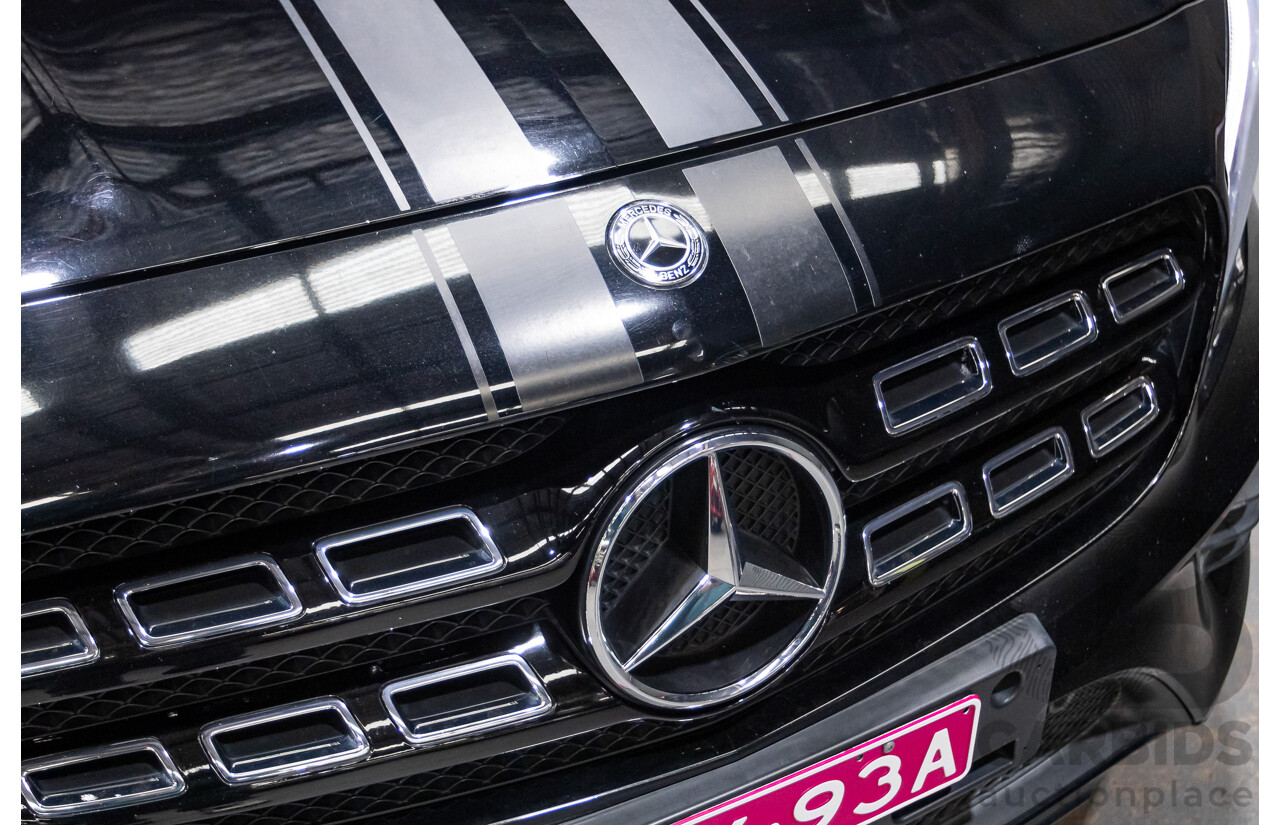 1/2018 Mercedes Benz GLA 250 White Art Edition 4matic (AWD) X156 MY18 4d Wagon Cosmos Black Metallic Turbo 2.0L