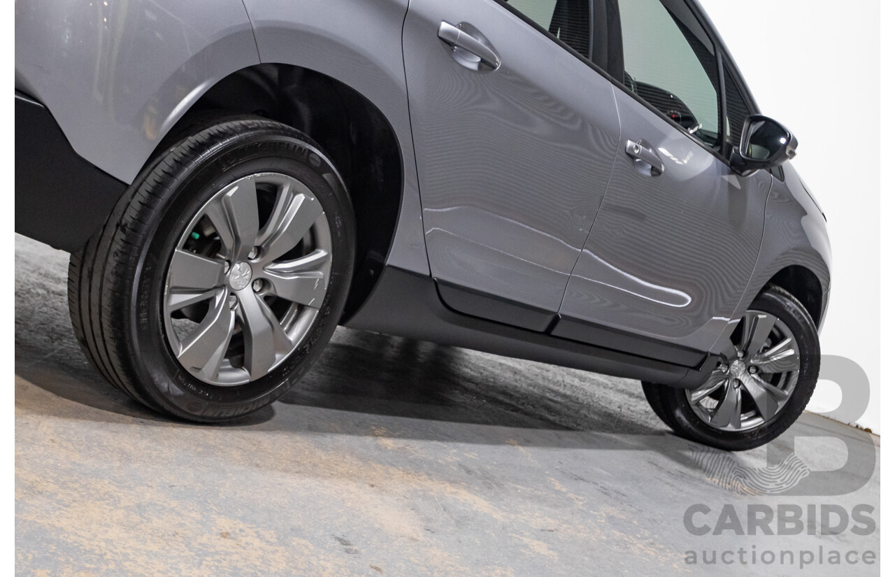 10/2018 Peugeot 2008 Active MY18.5 A94 4d Wagon Artense Grey Metallic Turbo 1.2L