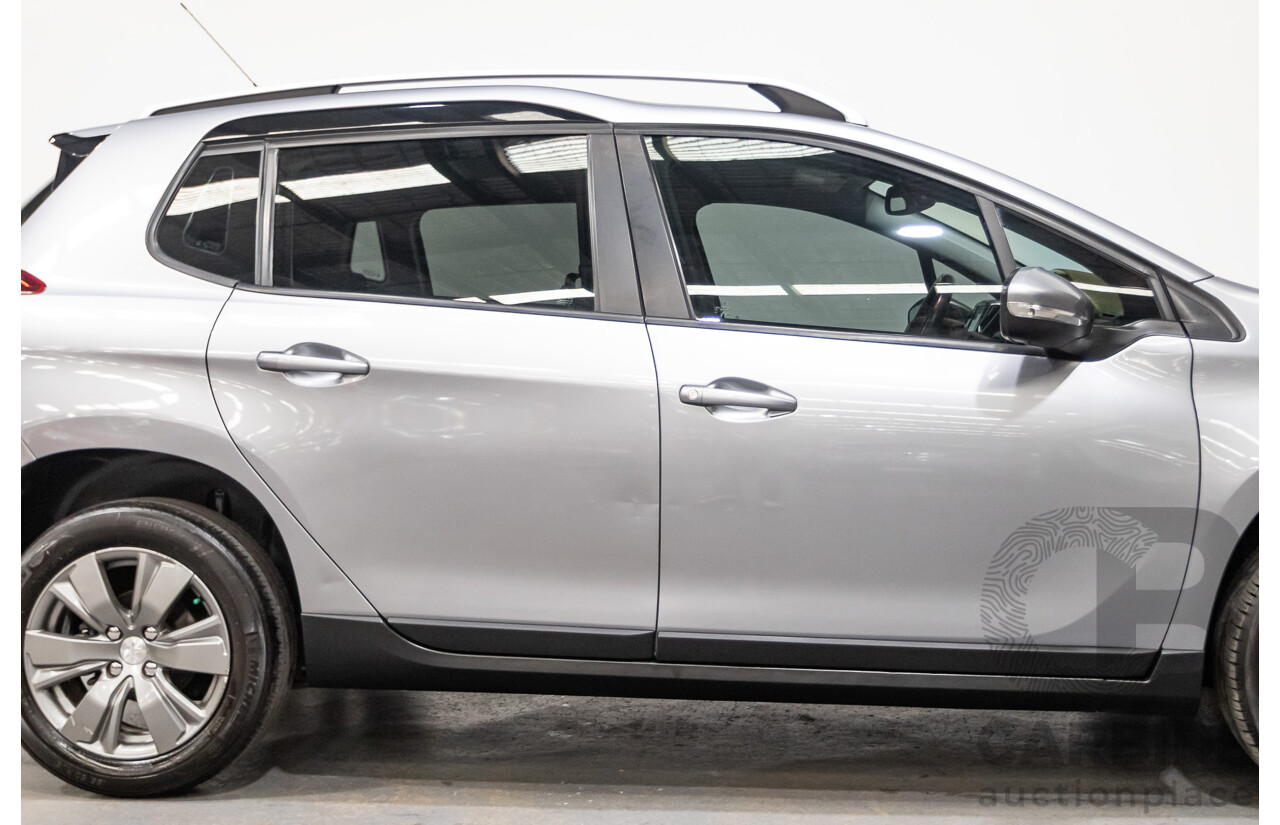 10/2018 Peugeot 2008 Active MY18.5 A94 4d Wagon Artense Grey Metallic Turbo 1.2L