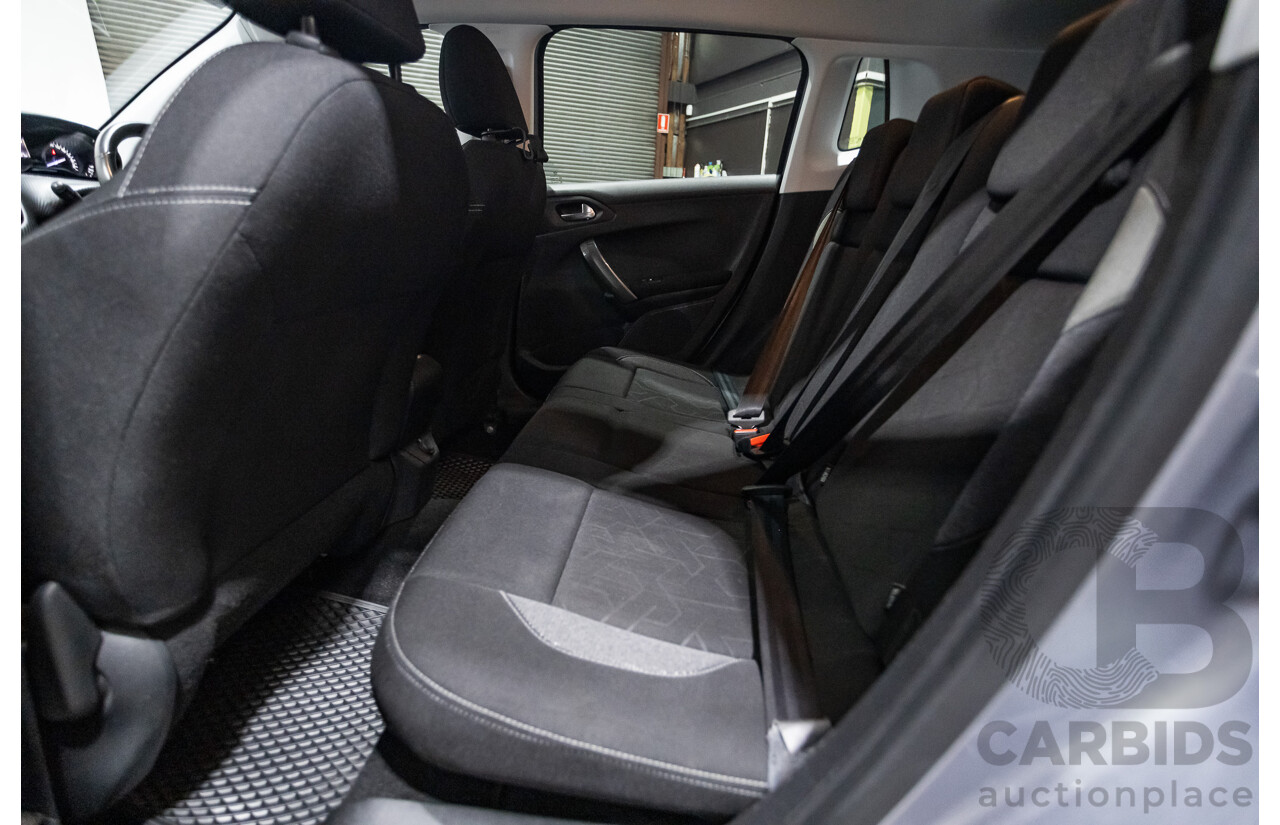 10/2018 Peugeot 2008 Active MY18.5 A94 4d Wagon Artense Grey Metallic Turbo 1.2L