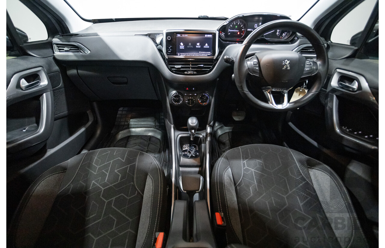 10/2018 Peugeot 2008 Active MY18.5 A94 4d Wagon Artense Grey Metallic Turbo 1.2L