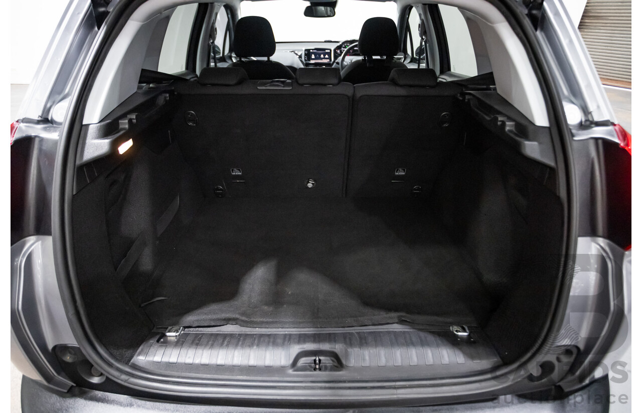 10/2018 Peugeot 2008 Active MY18.5 A94 4d Wagon Artense Grey Metallic Turbo 1.2L