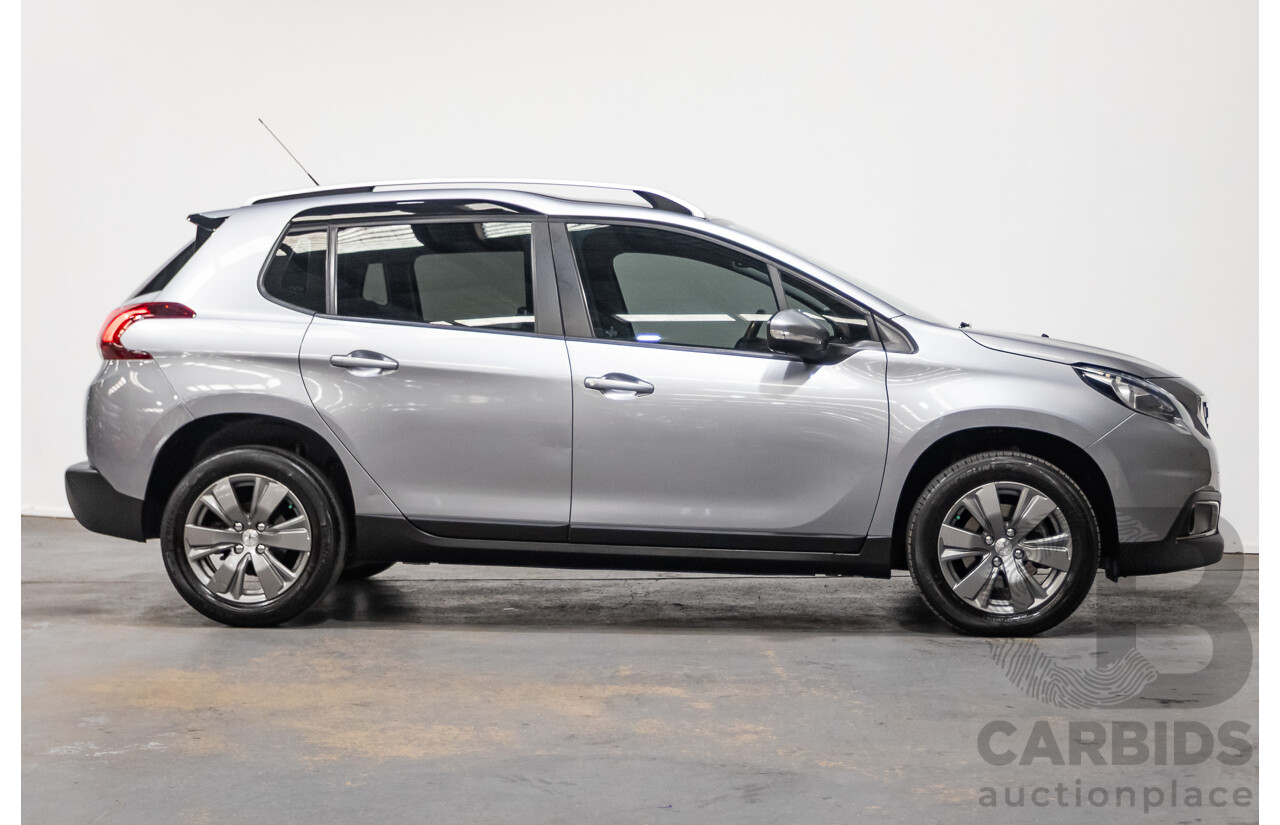 10/2018 Peugeot 2008 Active MY18.5 A94 4d Wagon Artense Grey Metallic Turbo 1.2L