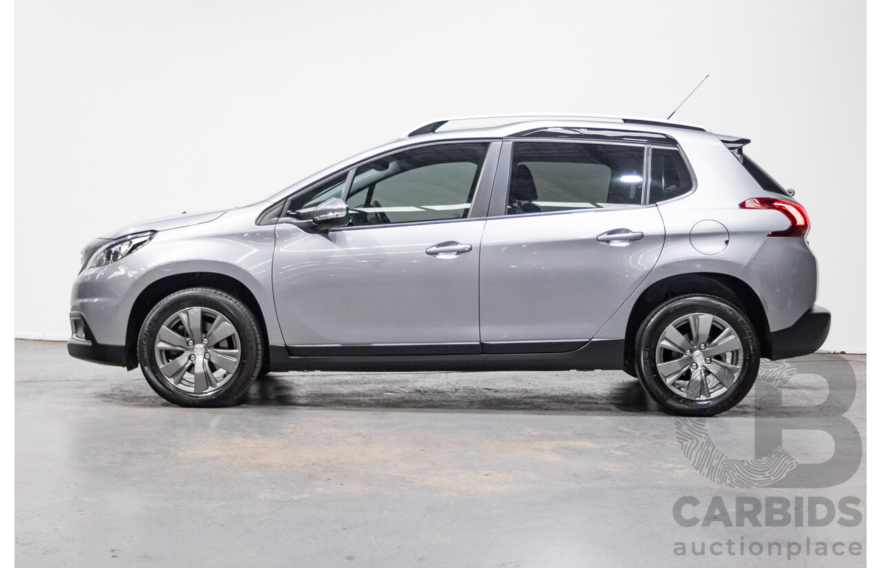 10/2018 Peugeot 2008 Active MY18.5 A94 4d Wagon Artense Grey Metallic Turbo 1.2L