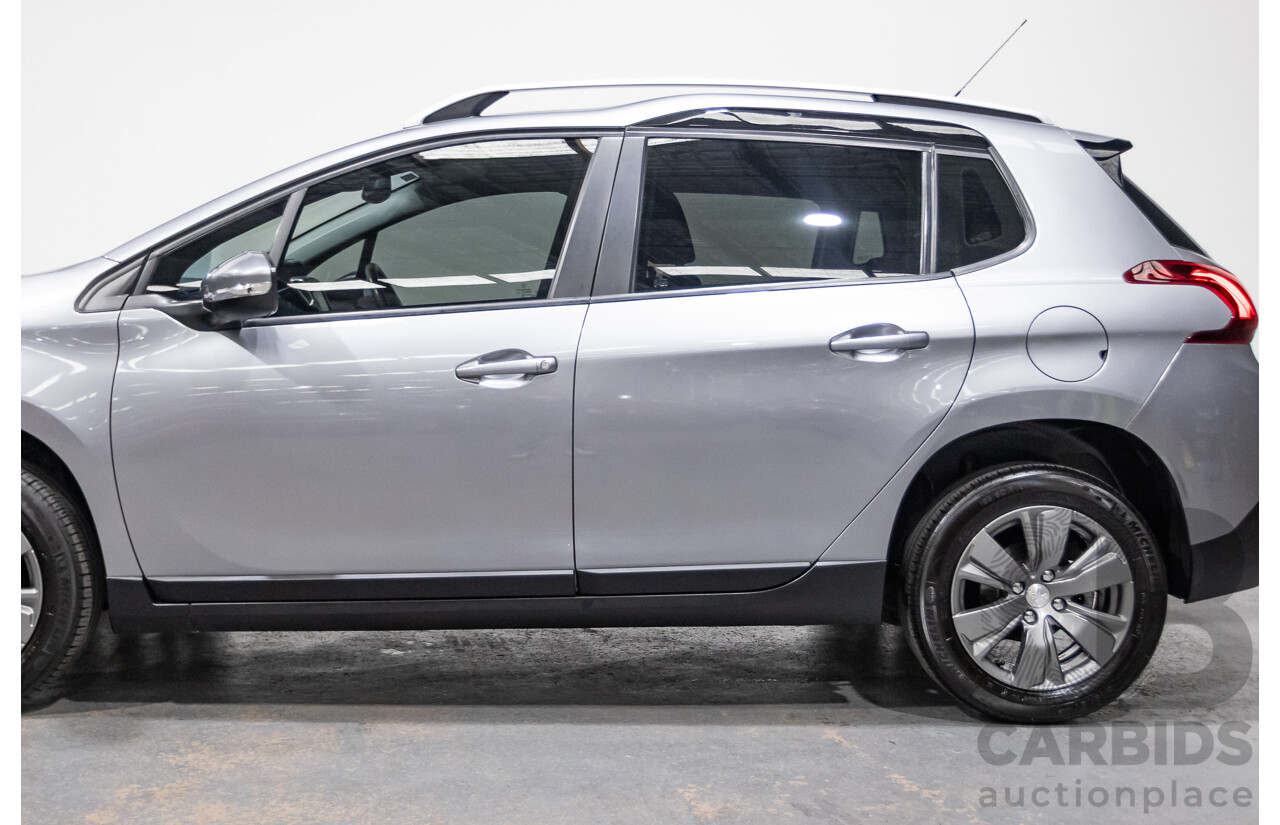 10/2018 Peugeot 2008 Active MY18.5 A94 4d Wagon Artense Grey Metallic Turbo 1.2L