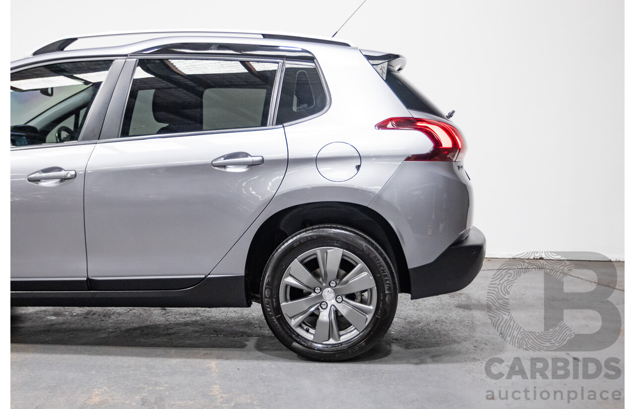 10/2018 Peugeot 2008 Active MY18.5 A94 4d Wagon Artense Grey Metallic Turbo 1.2L