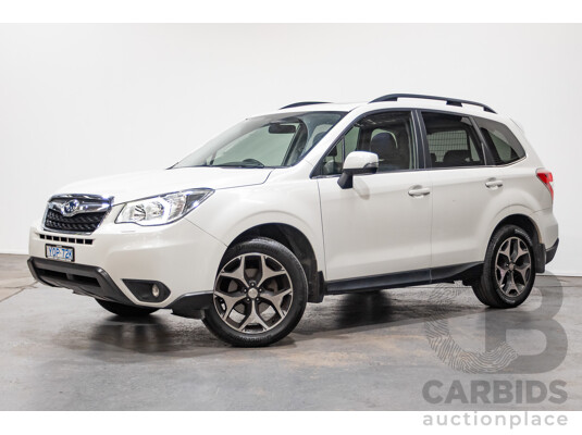 12/2015 Subaru Forester 2.5i-S (AWD) S4 MY15 4d Wagon Crystal White Pearl 2.5L