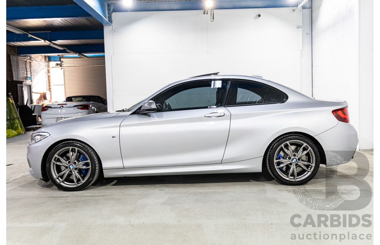 5/2014 BMW M235i F22 2d Coupe Glacier Silver Metallic Turbo 3.0L